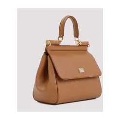 Håndtasker<Dolce & Gabbana Sicily Medium Bag Brun