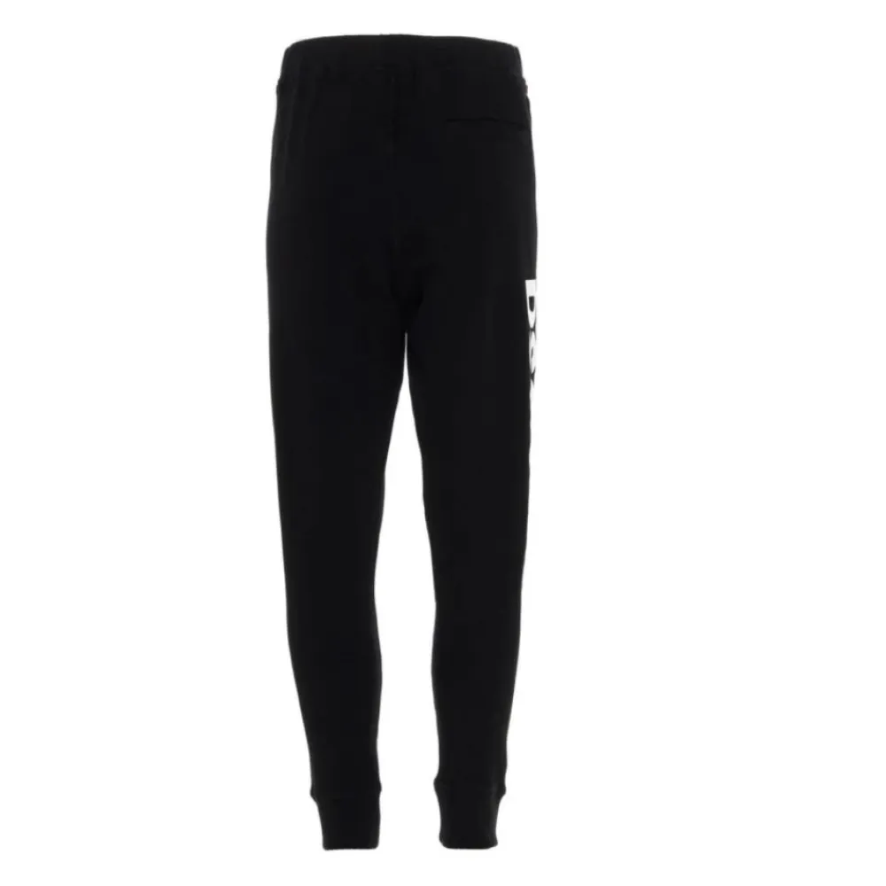 Bukser^Dsquared2 Sidelogo Joggerbukser Sort