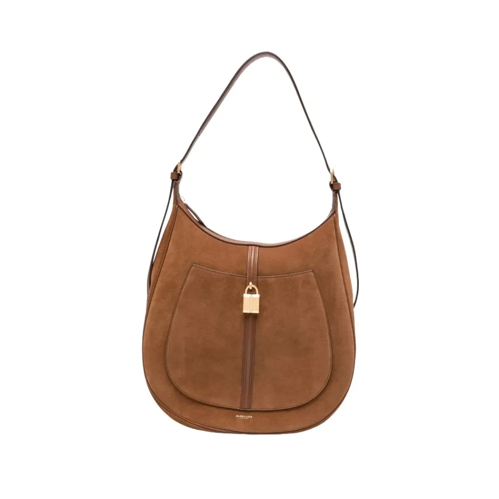 Skuldertasker<DeMellier Siena Hobo Brun