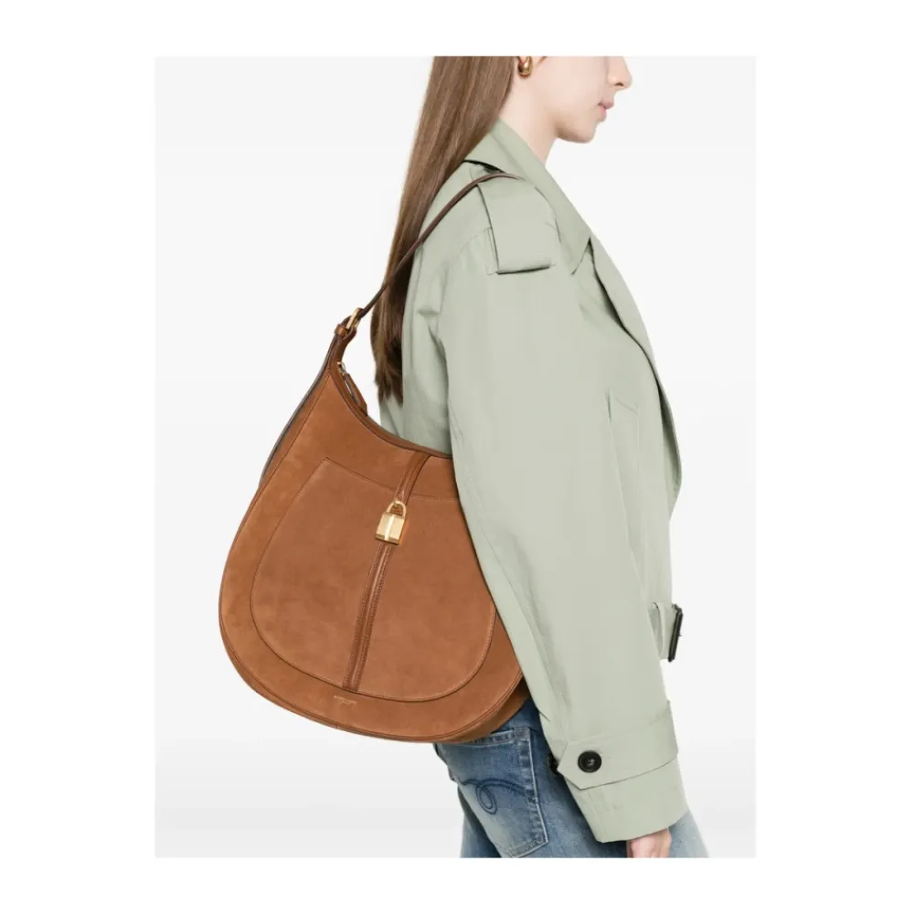 Skuldertasker<DeMellier Siena Hobo Brun