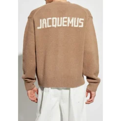 Strik^Jacquemus Signature Cardigan Brun