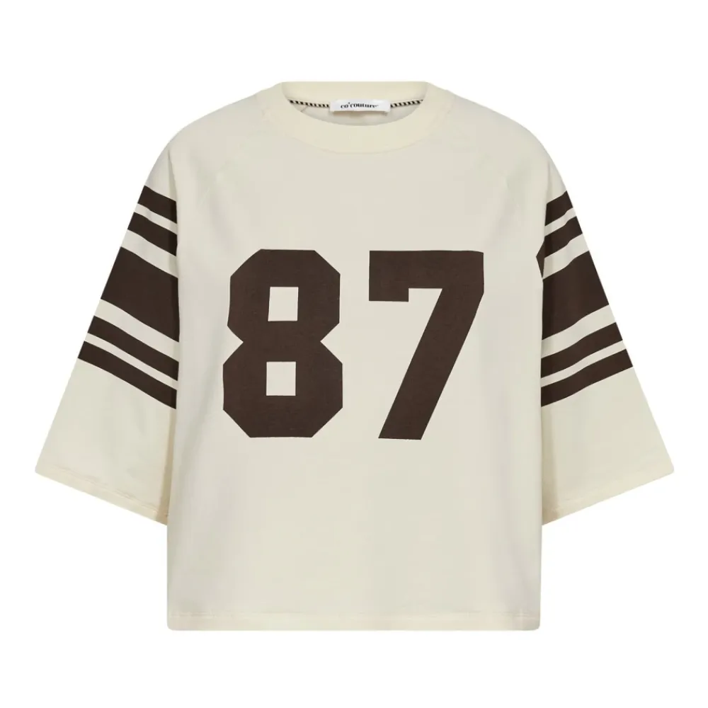 T-Shirts<Co'Couture Signaturecc New Tee Beige