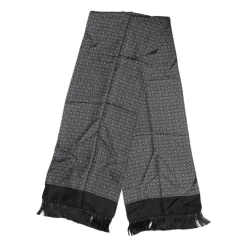 Halstørklæder Og Tørklæder<Dolce & Gabbana Silke Frynser Foulard Tørklæde Sort