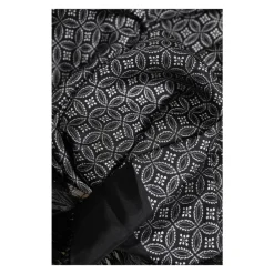 Halstørklæder Og Tørklæder<Dolce & Gabbana Silke Frynser Foulard Tørklæde Sort