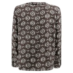 Bluser & Skjorter^Weekend Max Mara Silke Pajama-inspireret Skjorte Brun