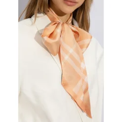 Tørklæder<Burberry Silketørklæde Orange