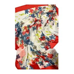 Tørklæder^Borbonese Silky Scarves Rød