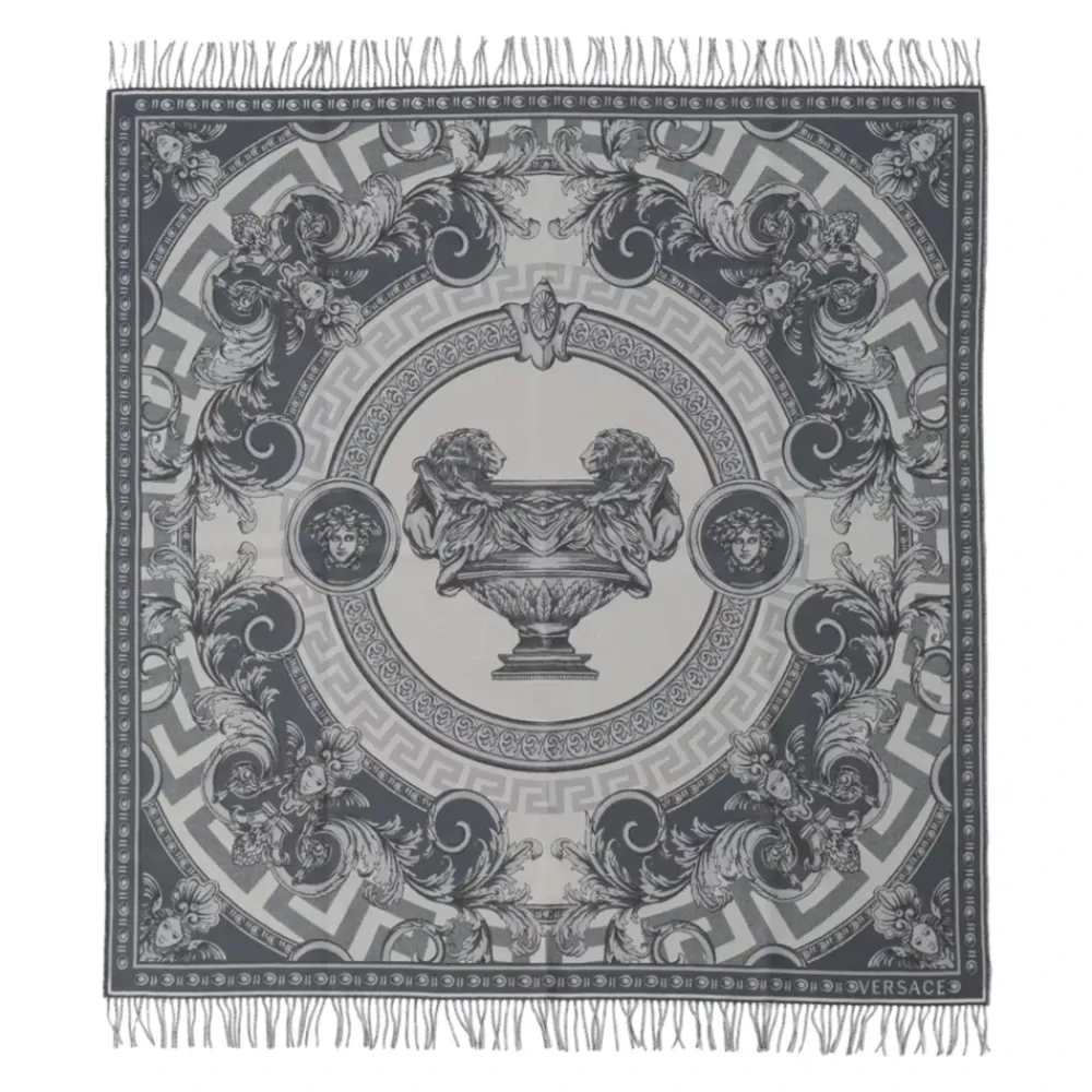Halstørklæder Og Tørklæder|Tørklæder<Versace Silky Scarves Grå