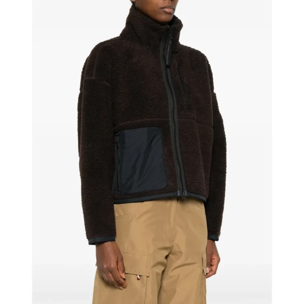 Fleece<Canada Goose Simcoe Fleece Sweater med Lynlås Brun
