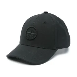 Huer & Kasketter^Stone Island Six-Panel Cap Sort