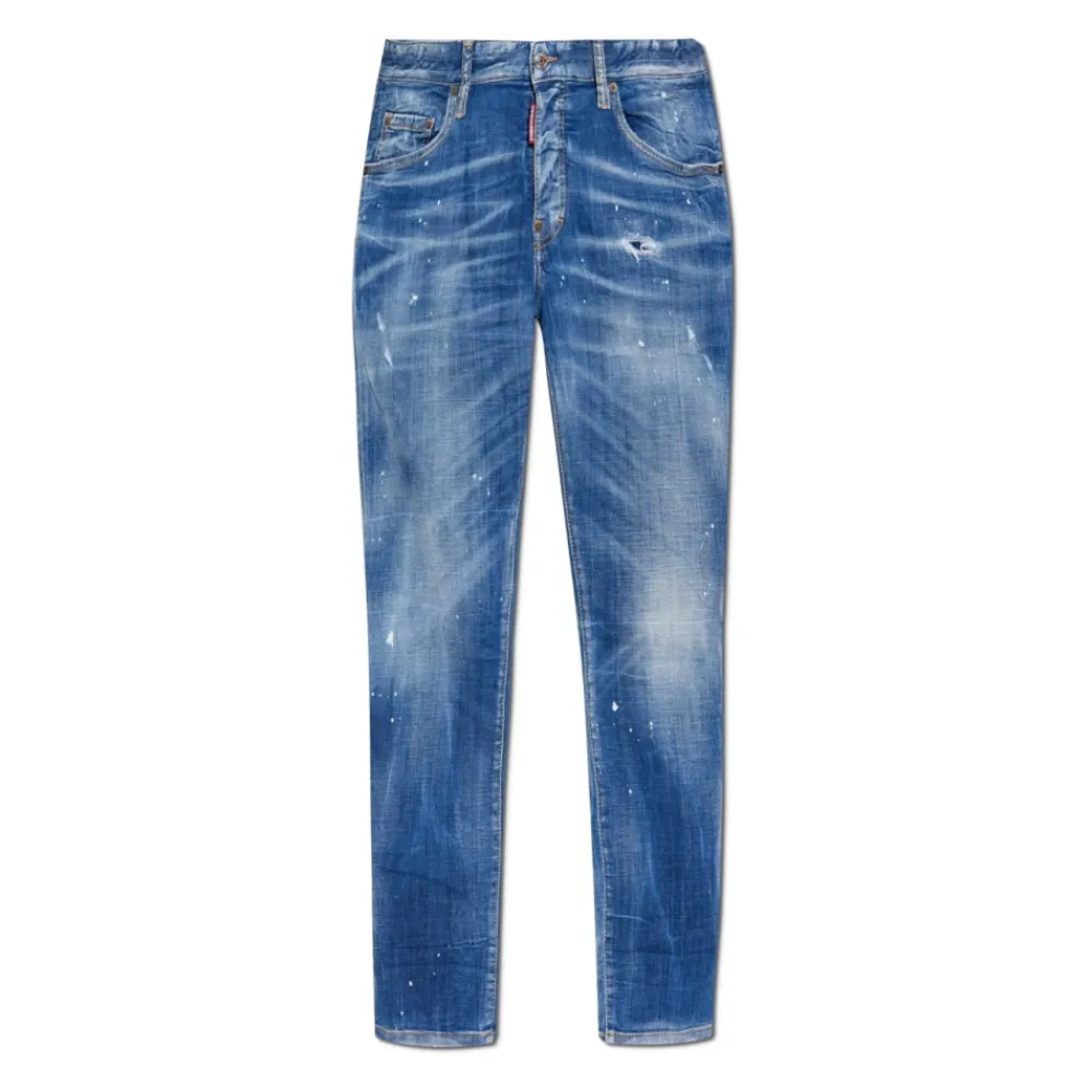 Jeans<Dsquared2 Skater jeans Blå