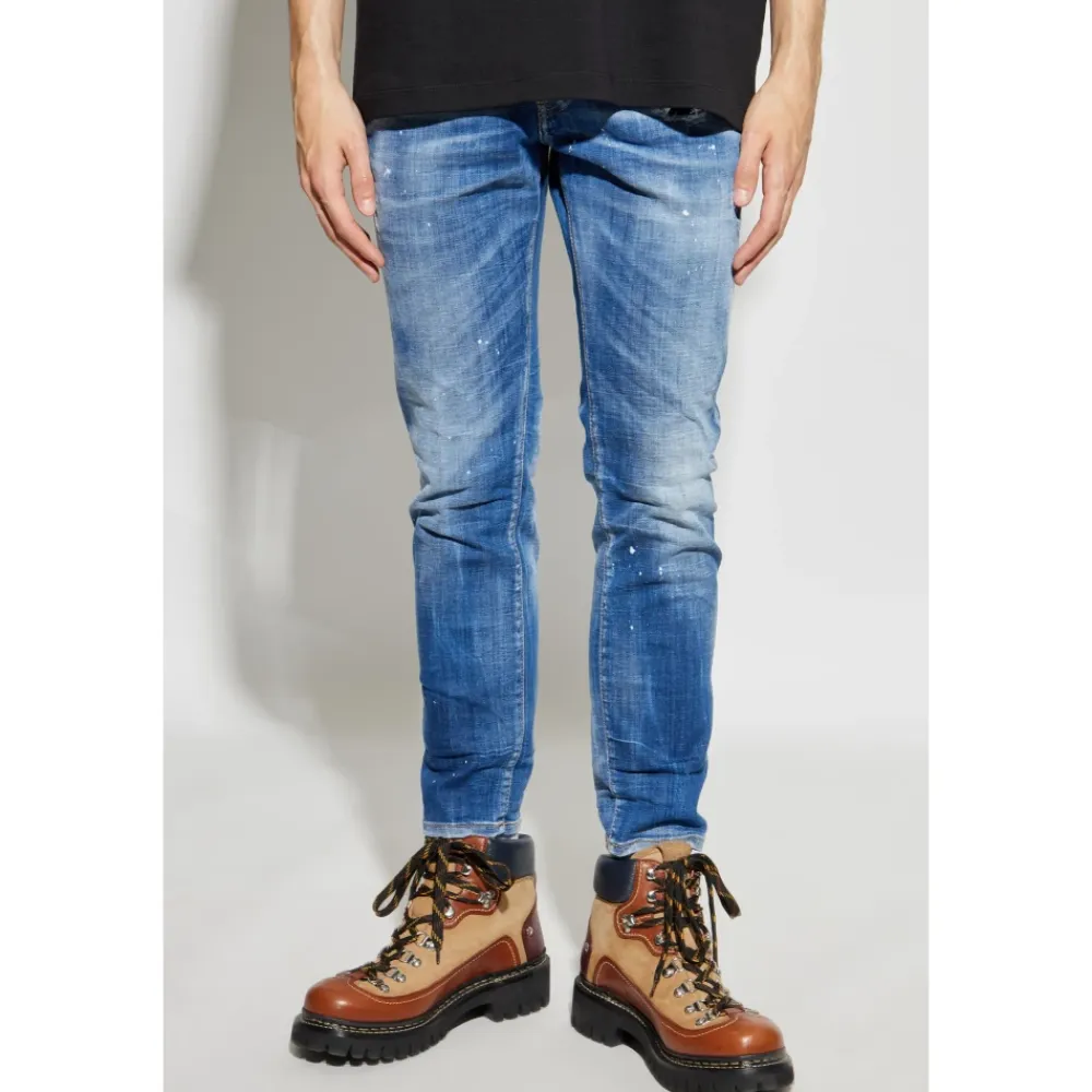 Jeans<Dsquared2 Skater jeans Blå