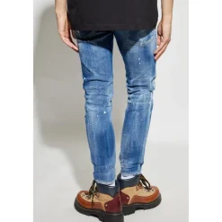 Jeans<Dsquared2 Skater jeans Blå