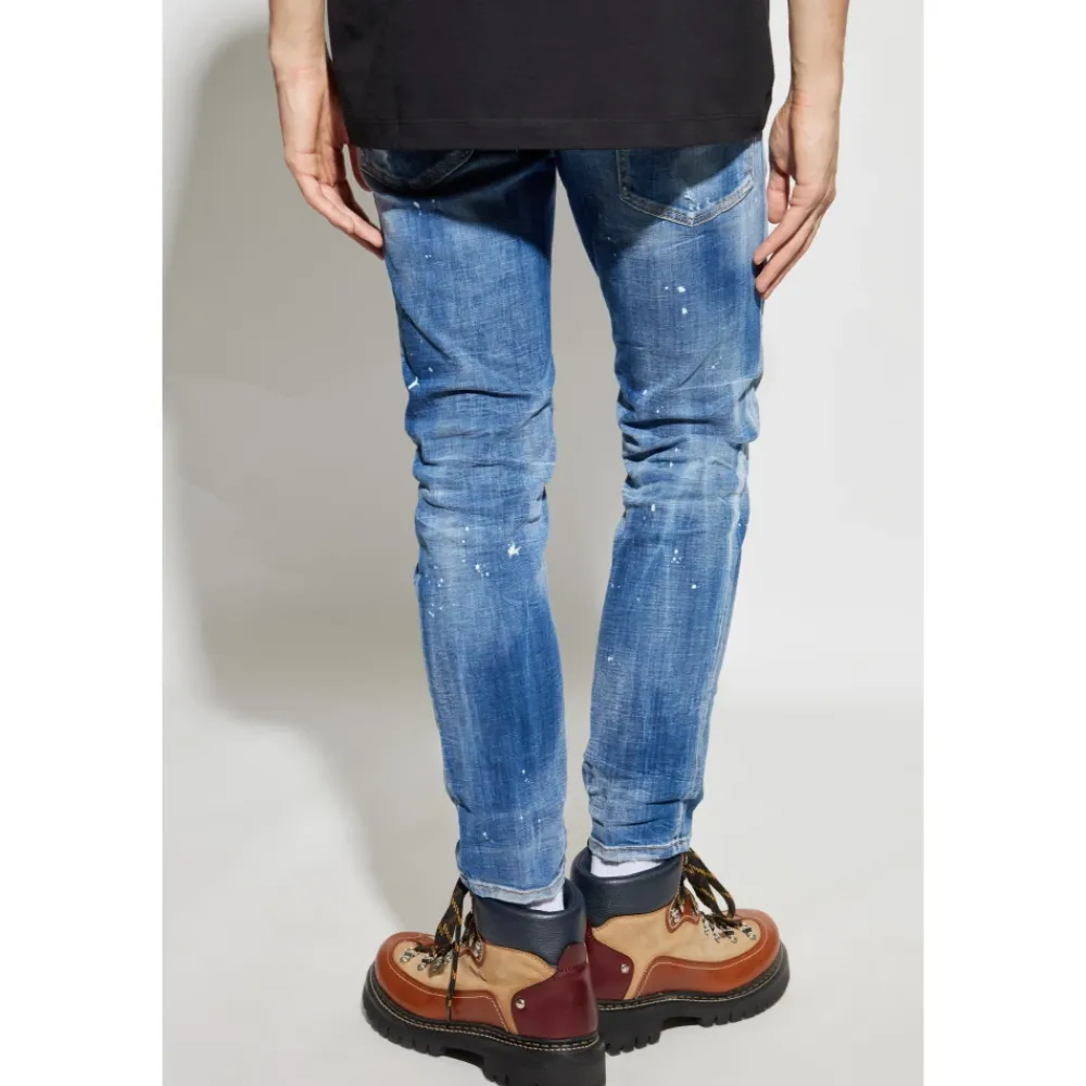 Jeans<Dsquared2 Skater jeans Blå