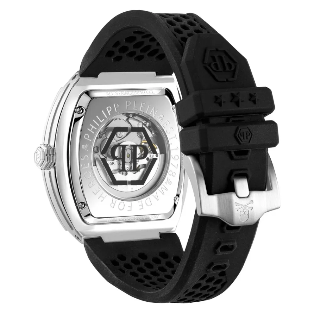 Ure<Philipp Plein Skeleton Crystal Ur Grå