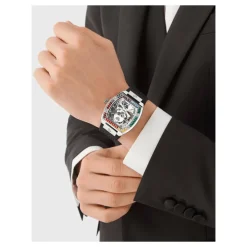 Ure<Philipp Plein Skeleton Rainbow Watch Multifarvet