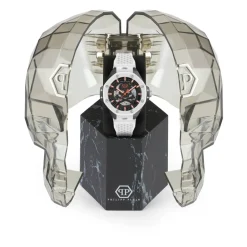 Ure<Philipp Plein Skeleton Royal Ur Hvid