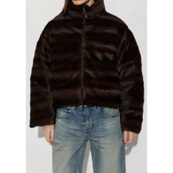 Jakker^Balenciaga Ski Reversible Puffer Brun