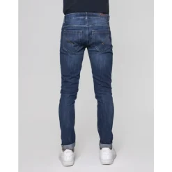 Jeans^Dondup Skinny Fit Five-Pocket Low-Rise Jeans Blå