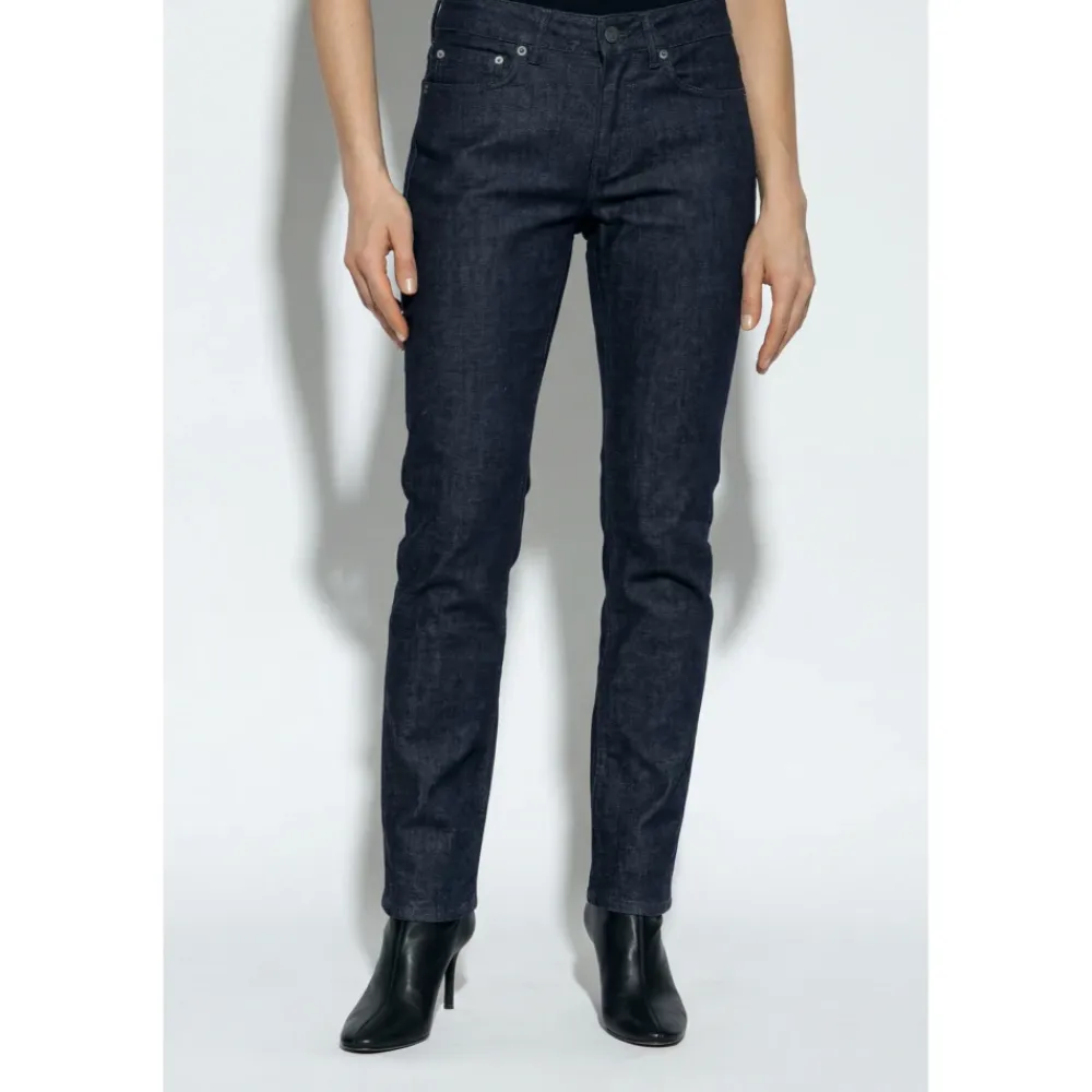 Jeans^Acne Studios Skinny Fit Jeans Blå