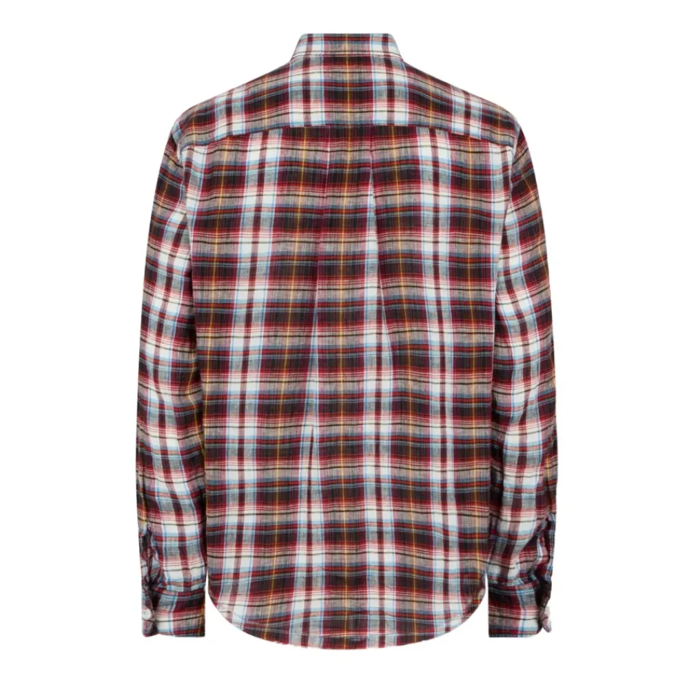 Skjorter<Dsquared2 Skjorte med tern Multifarvet