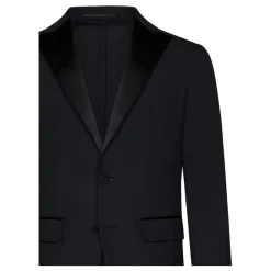 Jakkesæt^Dsquared2 Skræddersyet Single-Breasted Smoking Suit Sort