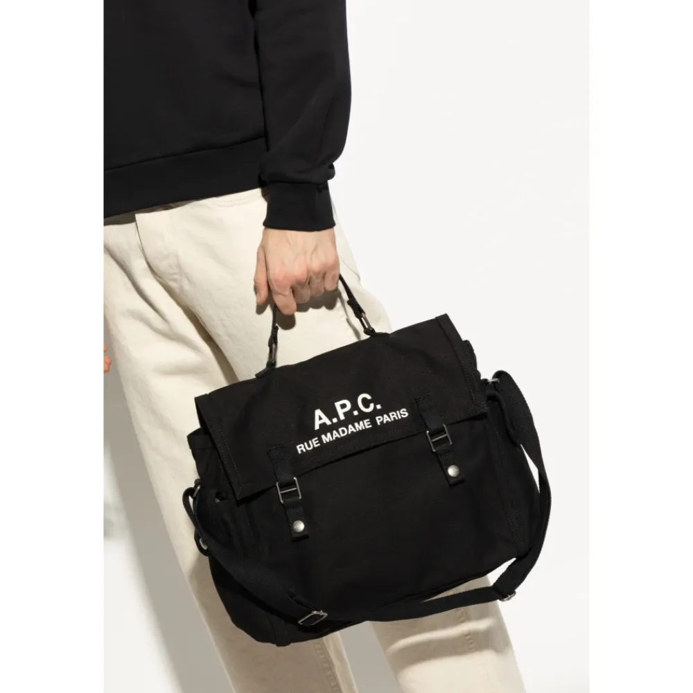 Tasker^A.P.C. Skuldertaske Recuperation Sort