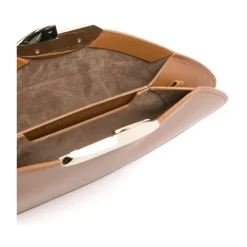 Clutch^Benedetta Bruzziches Skuldertasker Brun