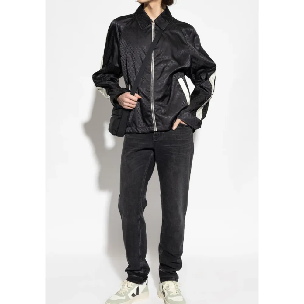 Jakker^Alexander McQueen Skull Jacquard Jacket Sort
