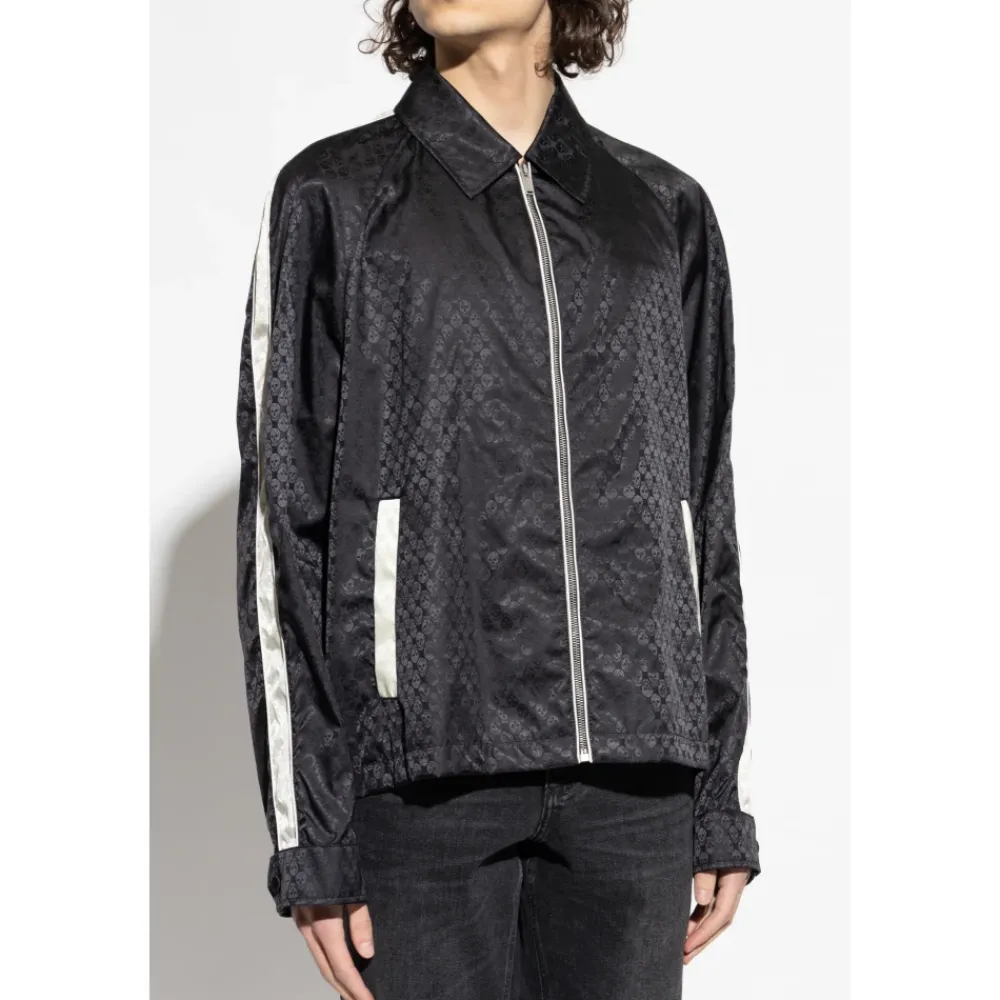 Jakker^Alexander McQueen Skull Jacquard Jacket Sort