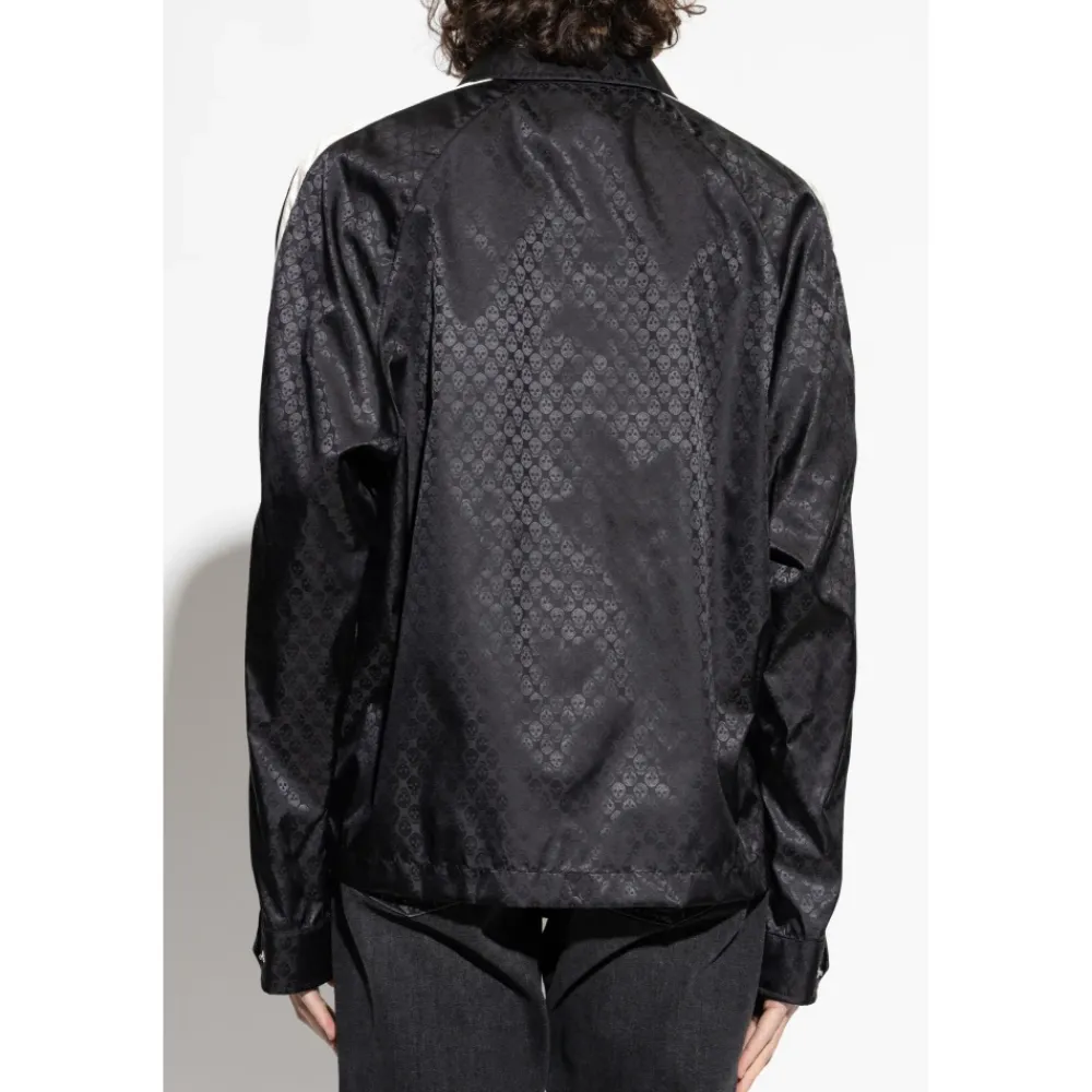 Jakker^Alexander McQueen Skull Jacquard Jacket Sort