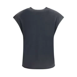 T-Shirts<Zadig & Voltaire Skull Strass T-Shirt Sort