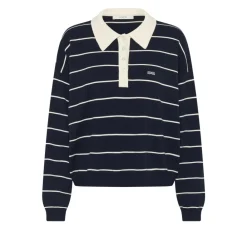 Striktrøjer & Sweatere^Gestuz Skycaptain Stribet Strik Sort