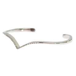 Smykker<Nialaya Skyfall Arched Wing Cuff Grå