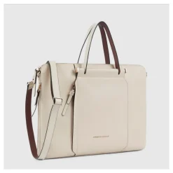 Laptop Tasker<Piquadro Slank Laptop Taske 15,6" Beige