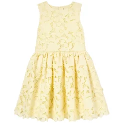 Kjoler & Nederdele^Self Portrait Sleeveless Lace Dress Gul