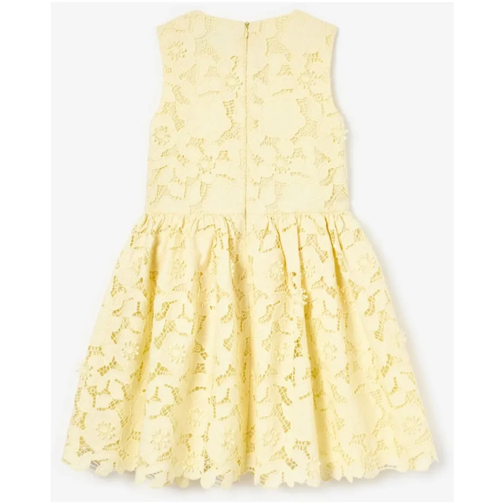 Kjoler & Nederdele^Self Portrait Sleeveless Lace Dress Gul