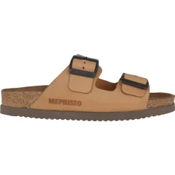 Sandaler^Mephisto Slide Sandal i Chestnut Brown Brun