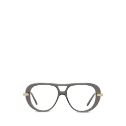 Briller<Loewe Slim Aviator Frame Grå