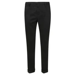 Bukser<Dondup Slim Chino Bukser med Baglommer Sort