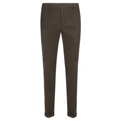 Bukser^Dondup Slim Chino Bukser med Baglommer Brun