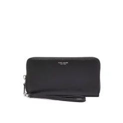 Punge & Kortholder^Marc Jacobs Slim Continental Pung med Frontlogo Sort