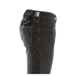 Jeans^Jacob Cohën Slim Corduroy Bukser Grå