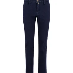 Jeans^Jacob Cohën Slim Cropped Carrot Jeans Blå