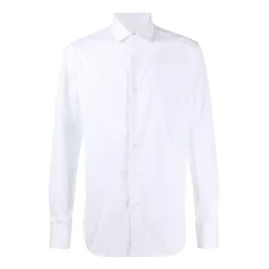 Skjorter<Xacus Slim Fit Bomuldsskjorte Hvid