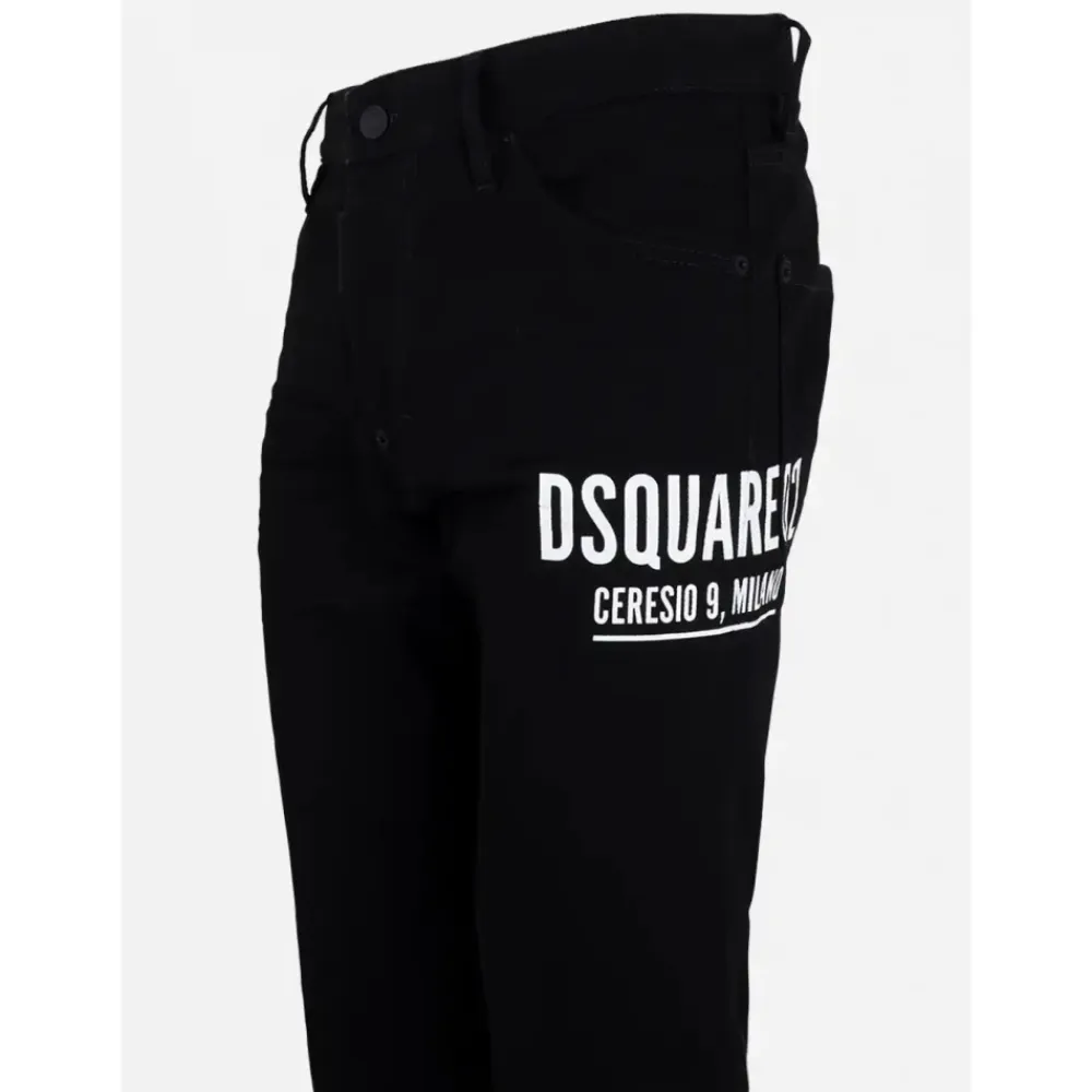 Jeans^Dsquared2 Slim-fit Jeans Sort