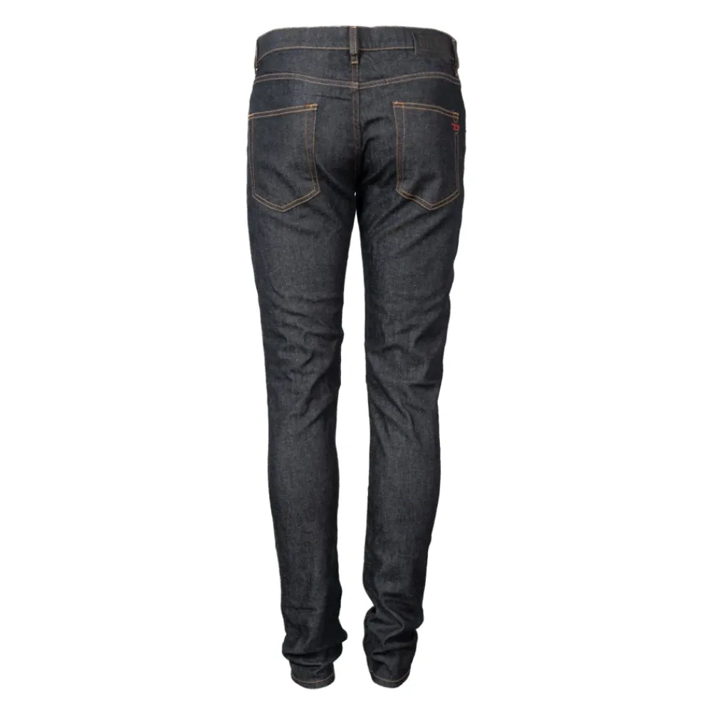 Jeans<Diesel Slim-fit Jeans Sort