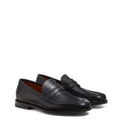 Loafers<Zegna Slippers Sort