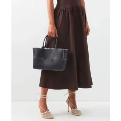 Indkøbstasker<Bottega Veneta Small Arco Tote Bag Sort