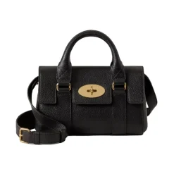 Håndtasker^Mulberry Small Bayswater Shoulder Bag Sort